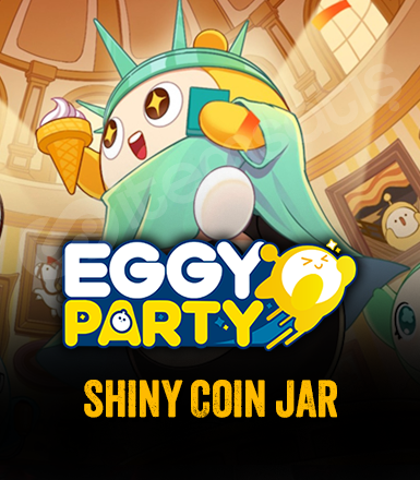 Eggy Party Shiny Coin Jar