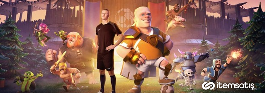 Erling Haaland Clash of Clans'a Geliyor