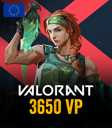 EU West 3650 Valorant Points