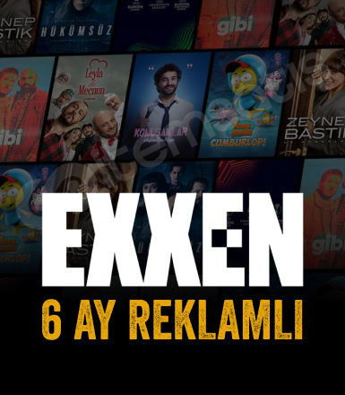 Exxen 6 Aylık Üyelik (Reklamlı)