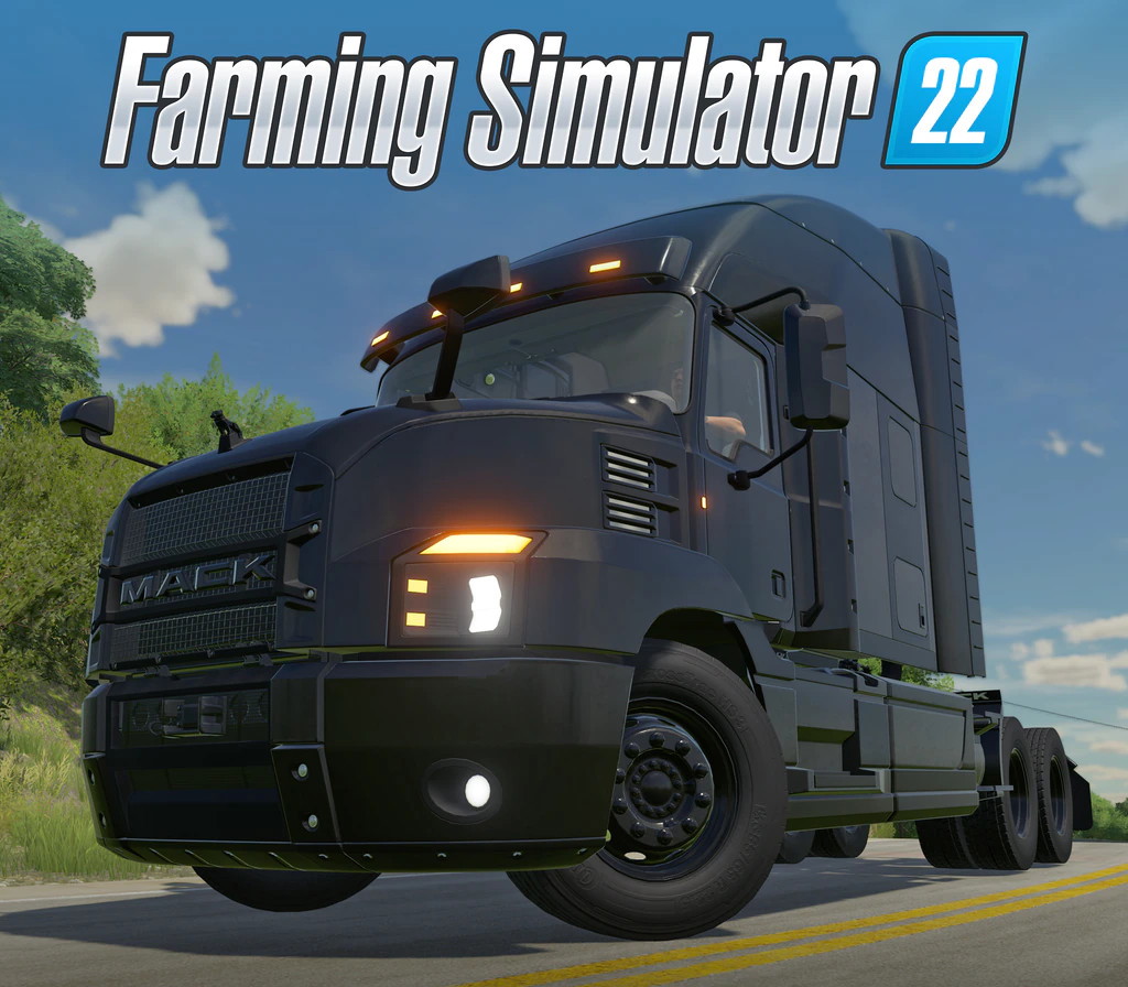 Farming Simulator 22 - Mack Trucks Black Anthem DLC PC Steam CD Key