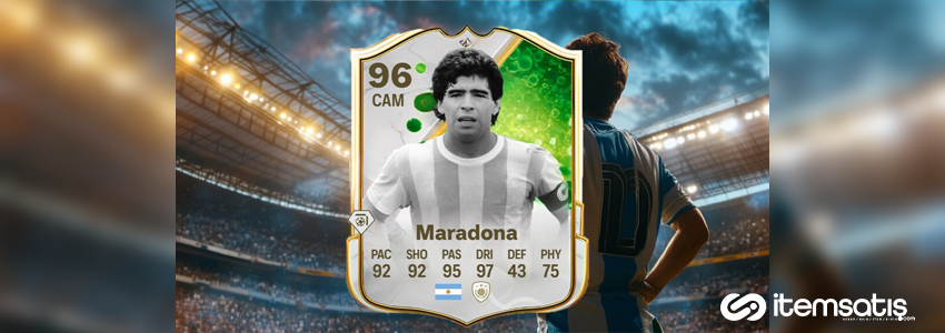 EA Sports FC 25’e Diego Maradona Ekleniyor