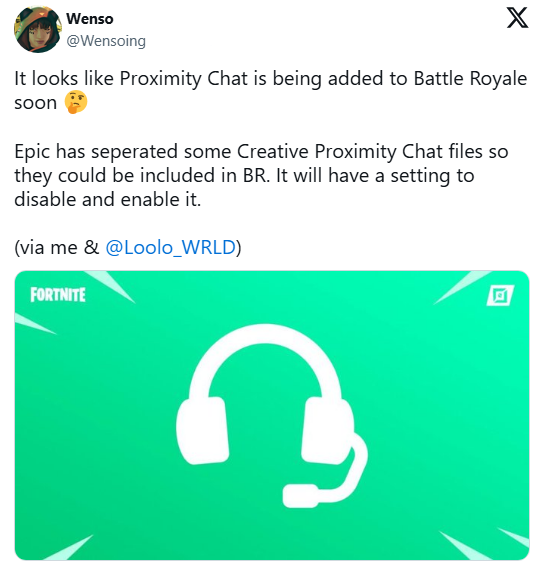 Fortnite Battle Royale Proximity Chat Geliyor: Sızıntılarının Derin Analizi