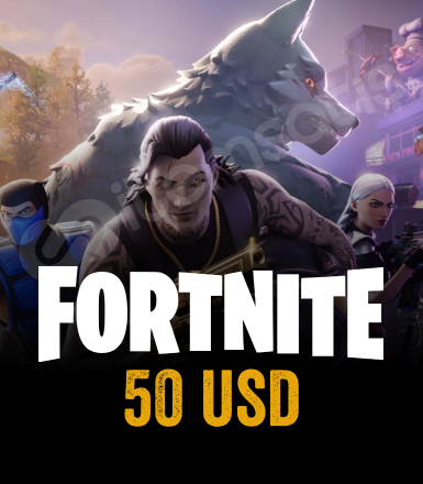 Fortnite USD 50 PC Epic Games Gift Card US