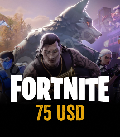 Fortnite USD 75 PC Epic Games Gift Card US