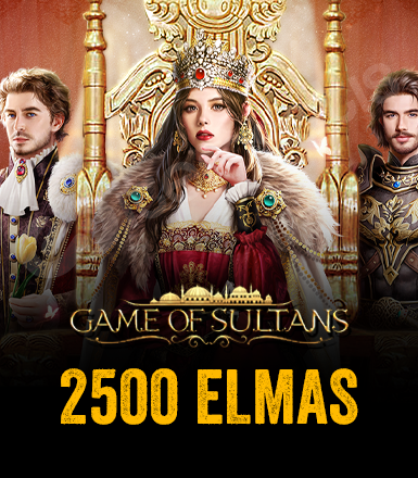 Game of Sultans 2500 Elmas