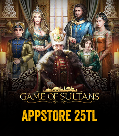 Game of Sultans App Store 25 TL Kodu