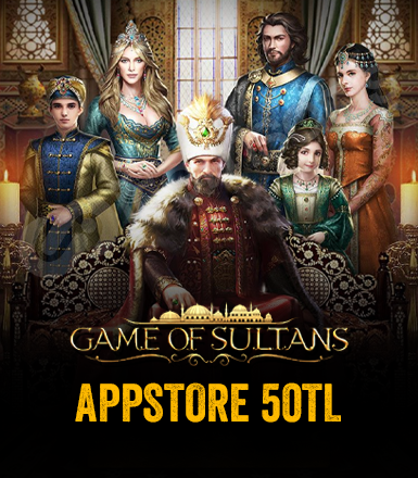 Game of Sultans App Store 50 TL Kodu