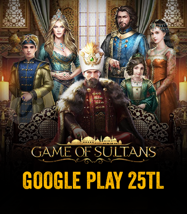 Game of Sultans Google Play 25 TL Kodu