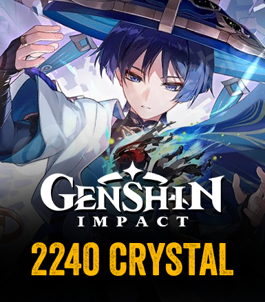 Genshin impact 2240 Genesis Crystals