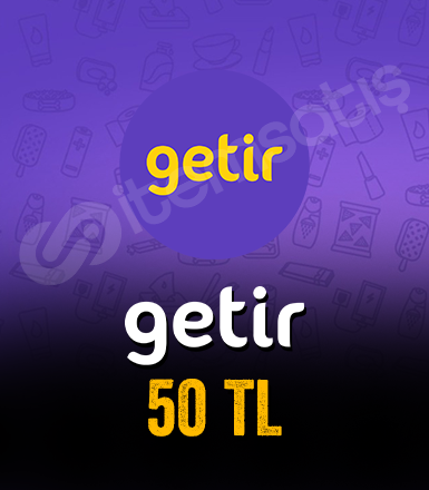 Getir 50 TL Hediye Kartı