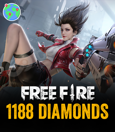 Global Free Fire 1188 Diamonds
