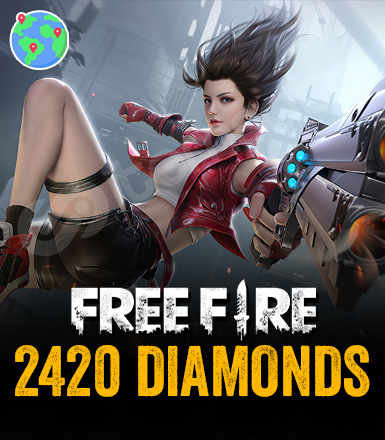 Global Free Fire 2420 Diamonds