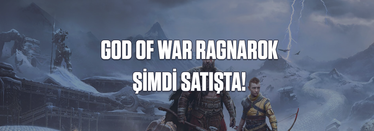 God of War Ragnarok Şimdi Satışta!