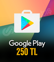 Google Play 250 TL