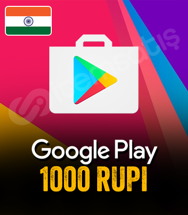 Google Play Gift Card 1000 RUPI