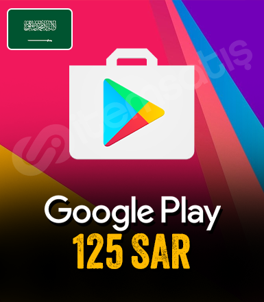 Google Play Gift Card 125 SAR