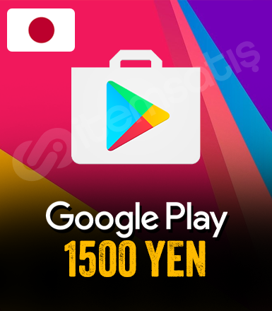 Google Play Gift Card 1500 YEN