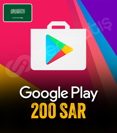 Google Play Gift Card 200 SAR