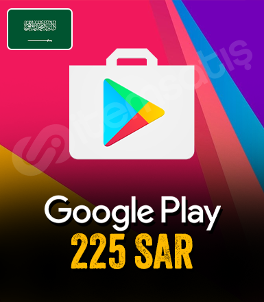 Google Play Gift Card 225 SAR
