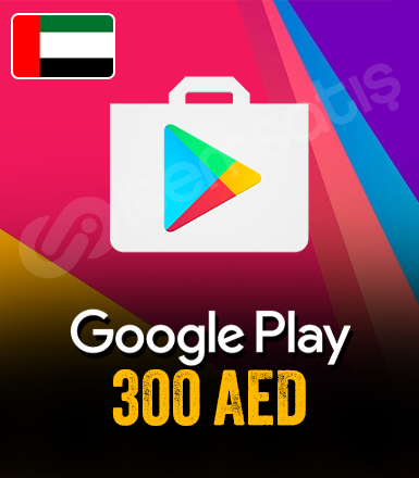 Google Play Gift Card 300 AED