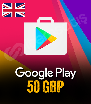 Google Play Gift Card 50 GBP