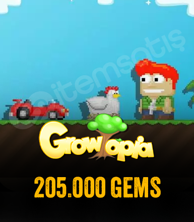 Growtopia 205.000 Gems