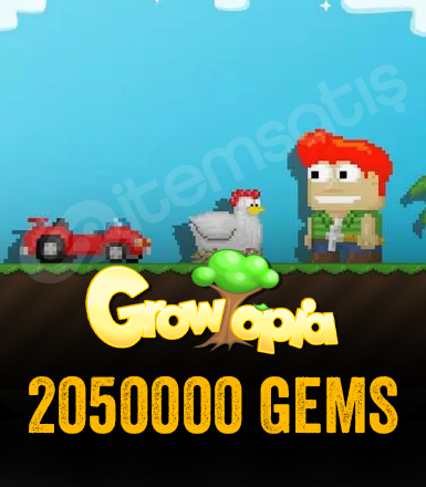 Growtopia 2.050.000 Gems