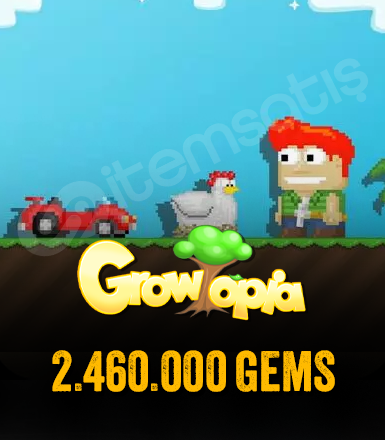 Growtopia 2.460.000 Gems