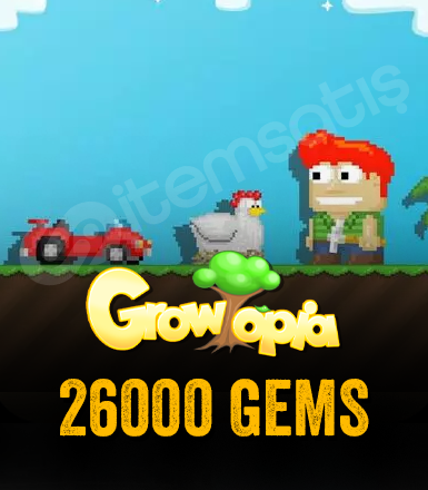 Growtopia 26.000 Gems