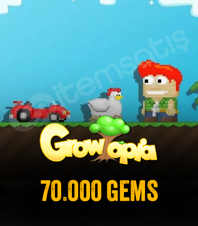 Growtopia 70.000 Gems