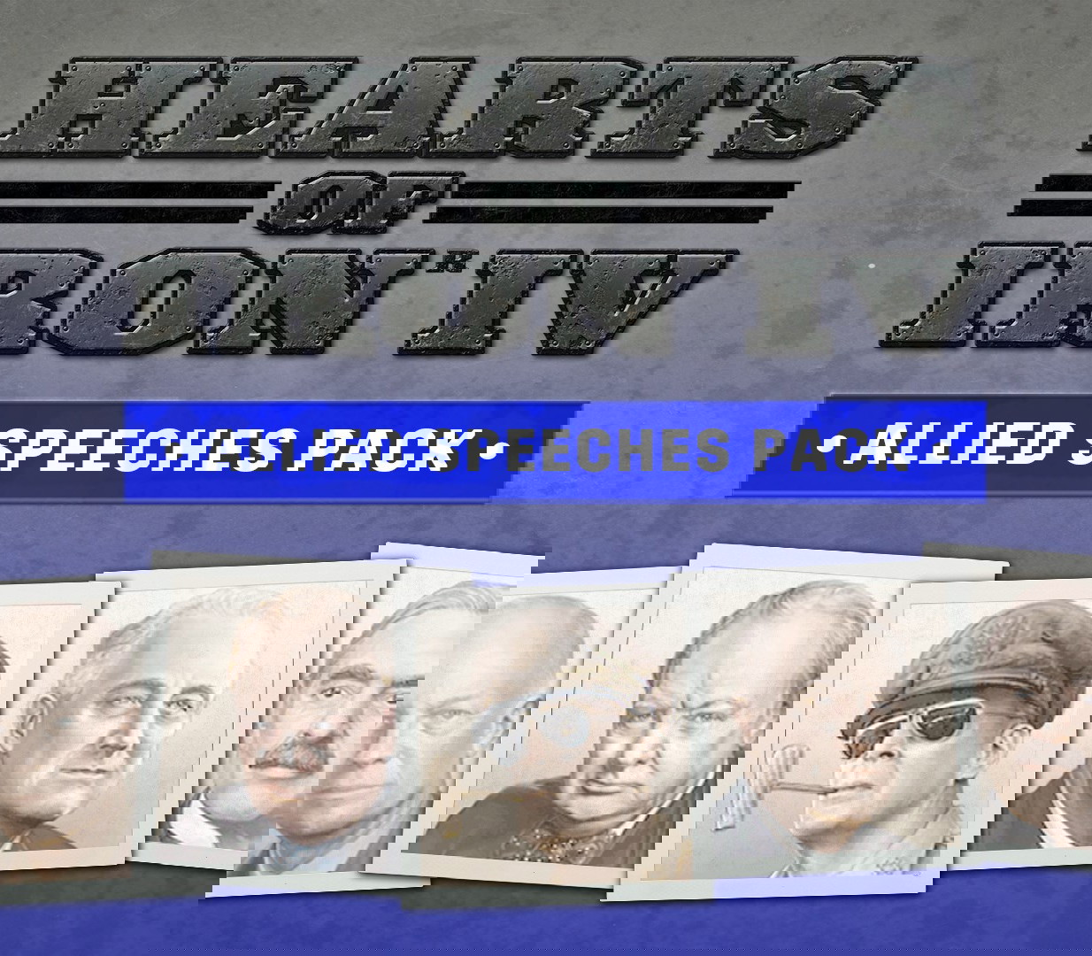 Hearts of Iron IV - Allied Speeches Music Pack DLC Steam CD Key