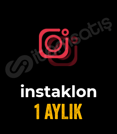 instaklon 1 Aylık Lisans