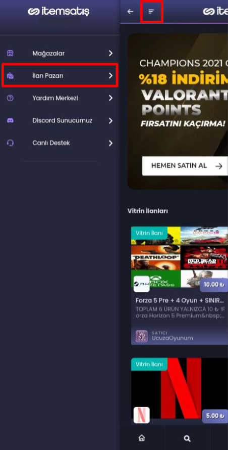 Nasıl ilan alırım?