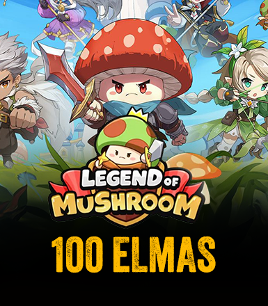 Legend of Mushroom 4.99 USD Gems + 100 Elmas