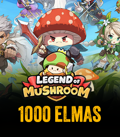 Legend of Mushroom 49.99 USD Gems + 1000 Elmas