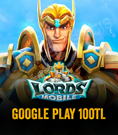 Lords Mobile Google Play 100 TL Kodu