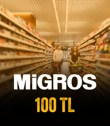 Migros 100 TL Hediye Kartı