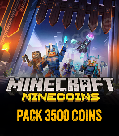 Minecraft Minecoins Pack 3500 Coins