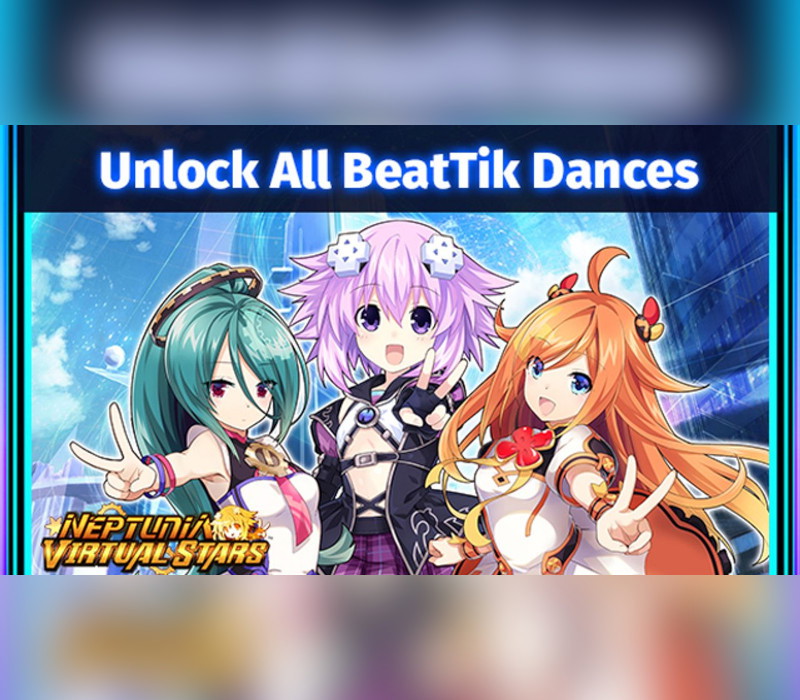 Neptunia Virtual Stars - Unlock All BeatTik Dances DLC PC Steam CD Key
