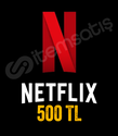 Netflix Hediye Kartı 500 TL