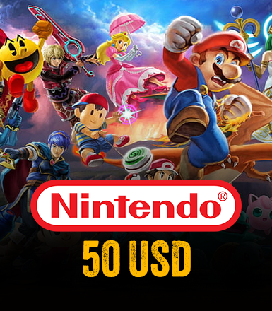 Nintendo Gift Card 50 USD