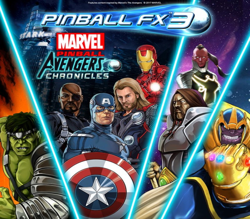 Pinball FX3 - Marvel Pinball - Avengers Chronicles DLC Steam CD Key