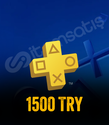 PlayStation Network 1500 TL Hediye Kartı