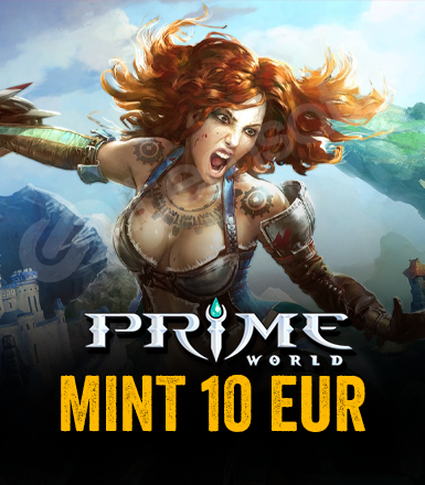 Prime World Mint Prepaid Card 10 Euro