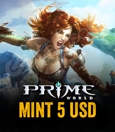 Prime World Mint Prepaid Card 5 Dolar