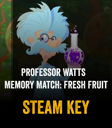 Professor Watts Memory Match Fresh Fruit PC Steam CD Key