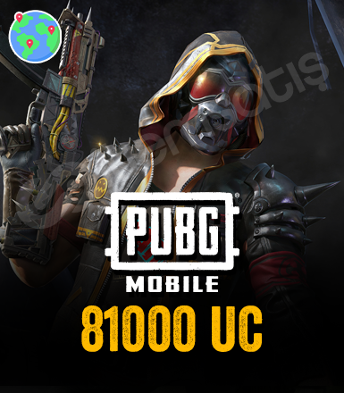 PUBG Mobile 81.000 UC Global
