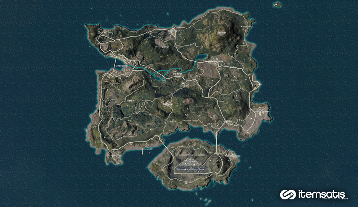 PUBG Mobile Erangel Haritası Taktikleri 2025