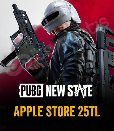 PUBG New State App Store 25 TL Kodu